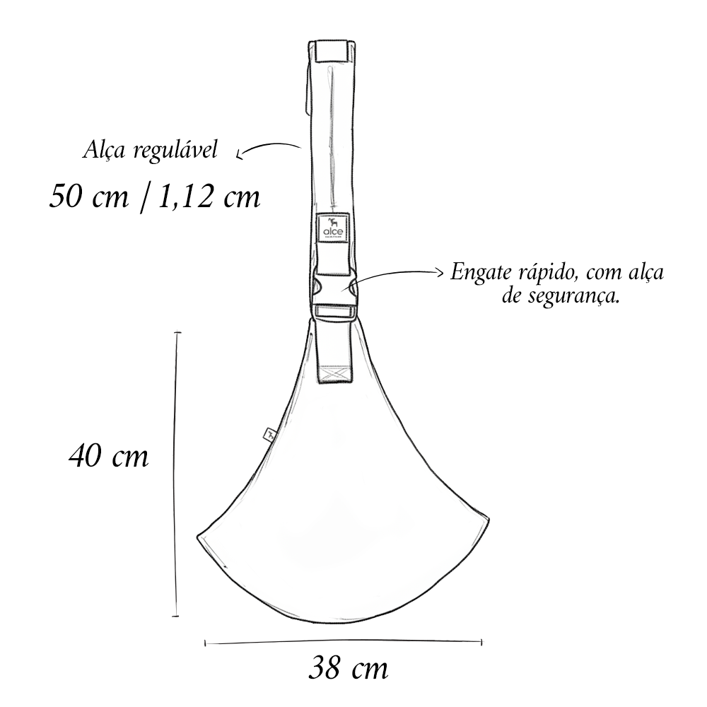 Tabela de medidas — Sling Alce